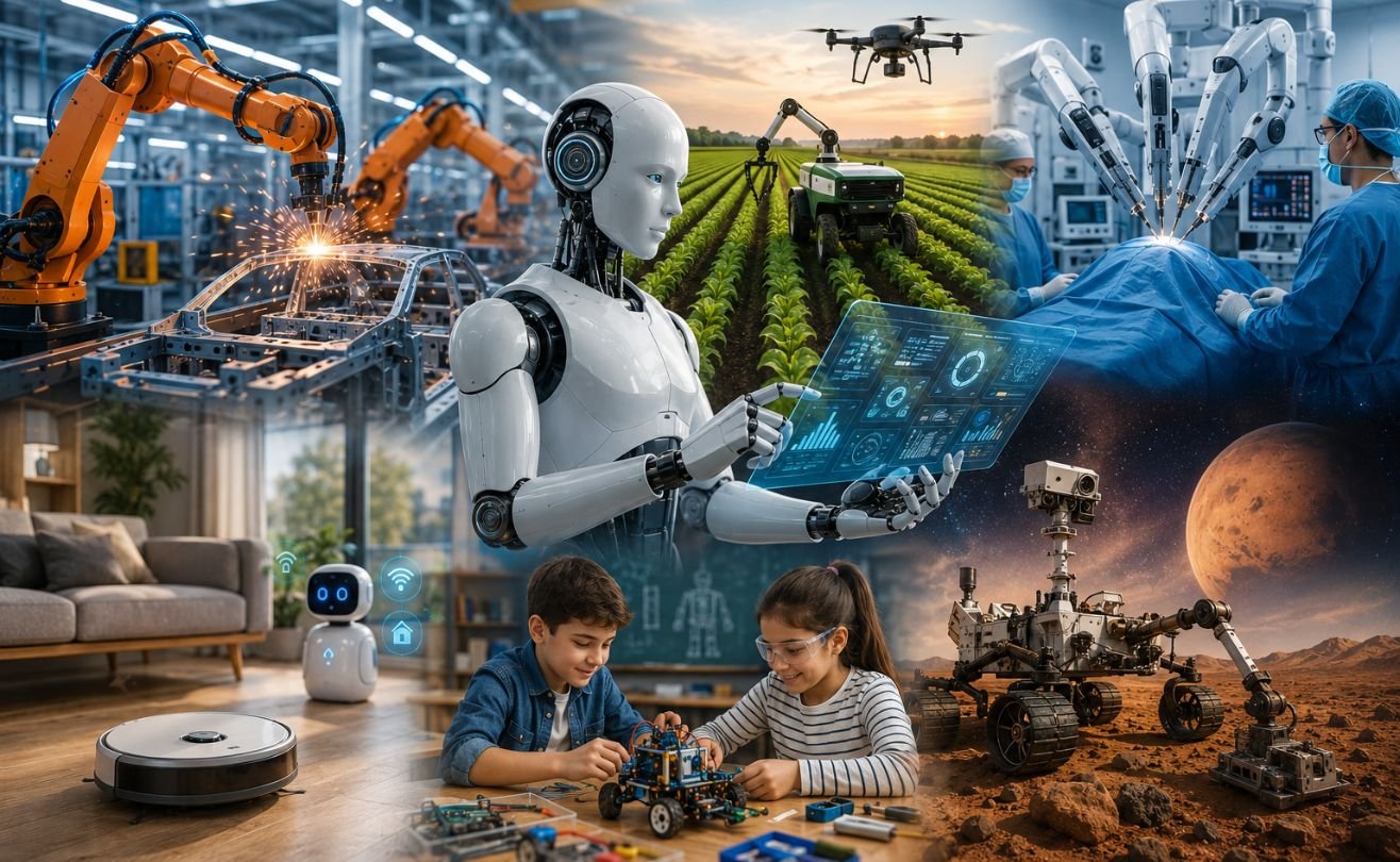 How Robotics Is Changing the World Benefits & Future